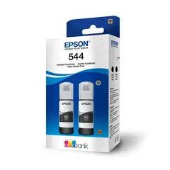 EPSON - Botellas de Tinta T544 pág. 4.500 Negro T544120-2P