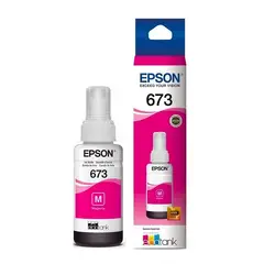 EPSON - Botella de Tinta T673 70ml pág. 2.200 Magenta T673320-AL