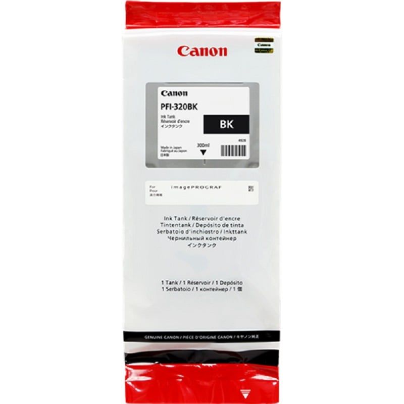 CANON - Cartucho de Tinta Canon PFI-320 300ml Negro 2890C001