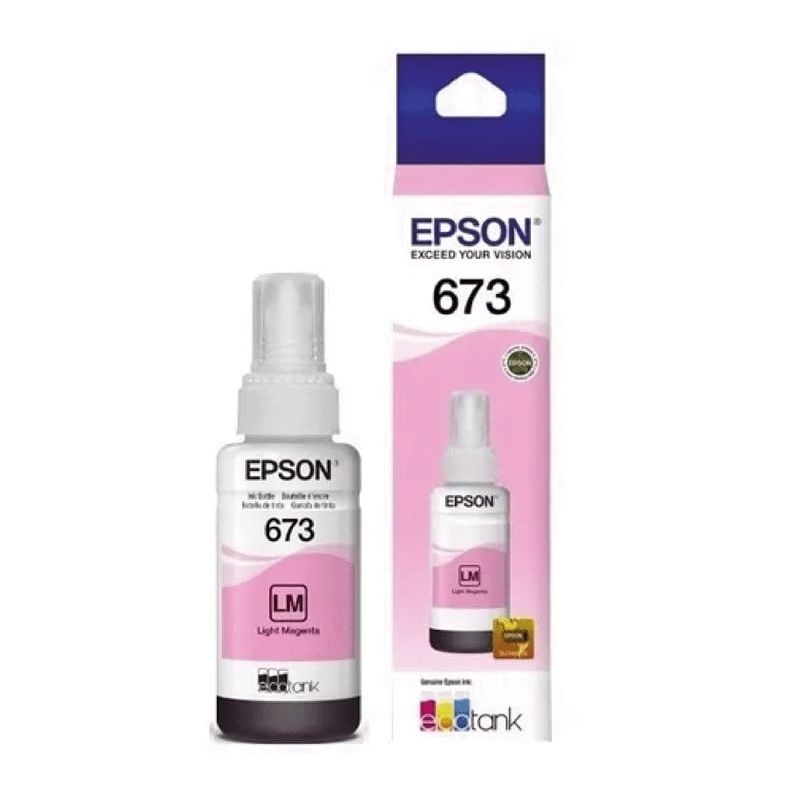 EPSON - Botella de Tinta Epson T673 70ml pág. 2.200 Magenta T673620-AL