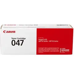 CANON - Cartucho de Tóner 047 pág. 1.600 Negro 2164C001