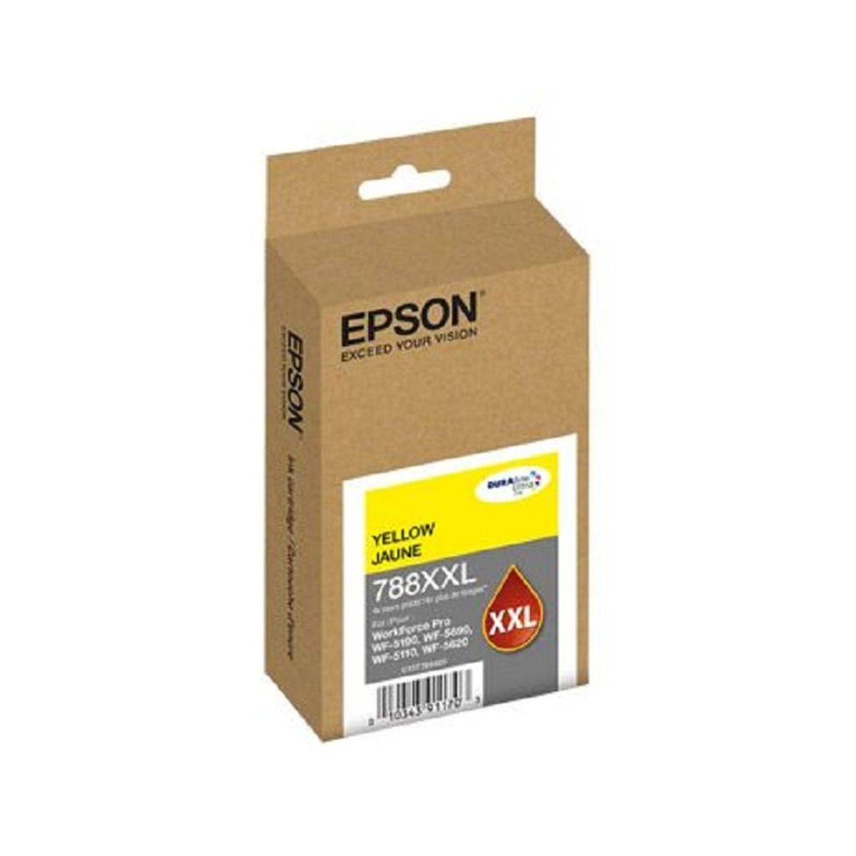 EPSON - Cartucho de Tinta Epson T788XXL 64ml pág. 4.000 Amarillo T788XXL420-AL
