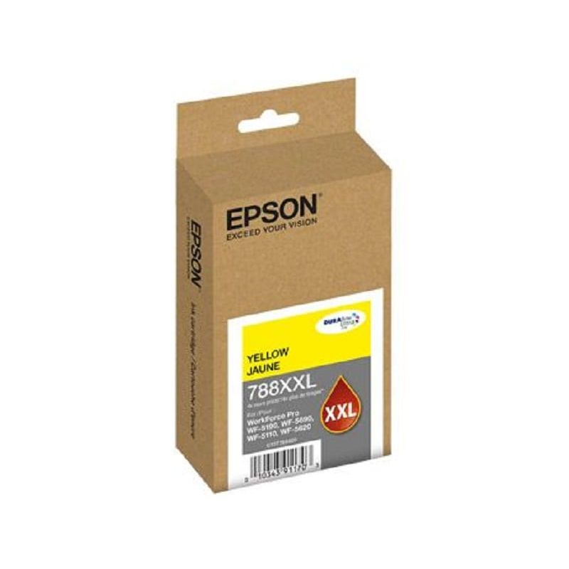EPSON - Cartucho de Tinta Epson T788XXL 64ml pág. 4.000 Amarillo T788XXL420-AL.