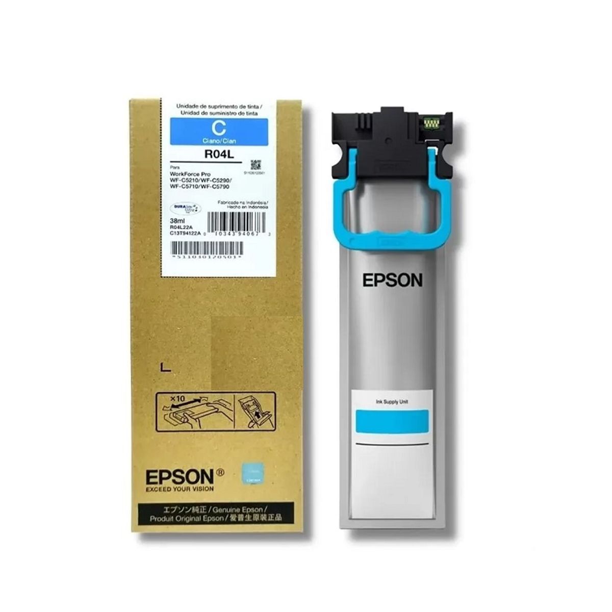 EPSON - Bolsa de Tinta Epson T941 pág. 5.000 Cyan T941220-AL