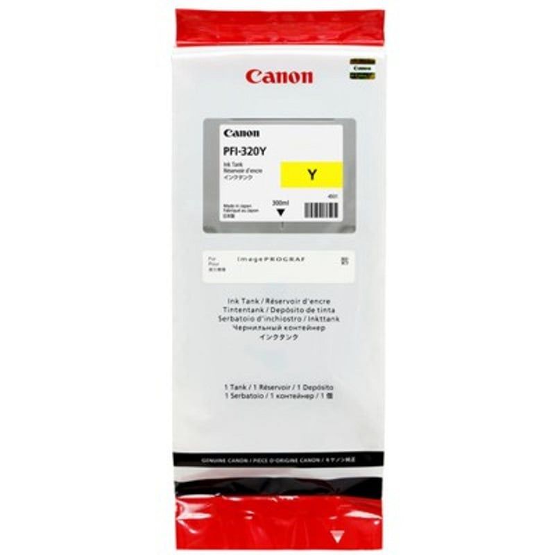 CANON - Cartucho de Tinta Canon PFI-320Y 300ml Amarillo 2893C001
