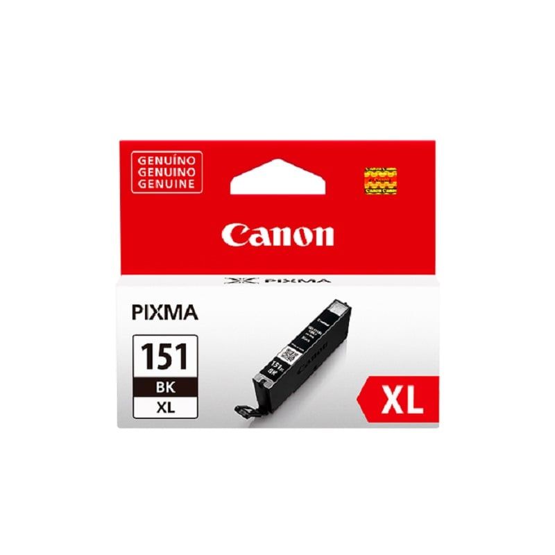CANON - Cartucho de Tinta Canon CLI-151BK XL pág. 5530 Negro 6477B001