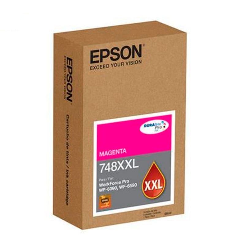 EPSON - Cartucho de Tinta Epson 748XXLpág. 7.000 Magenta T748XXL320-AL