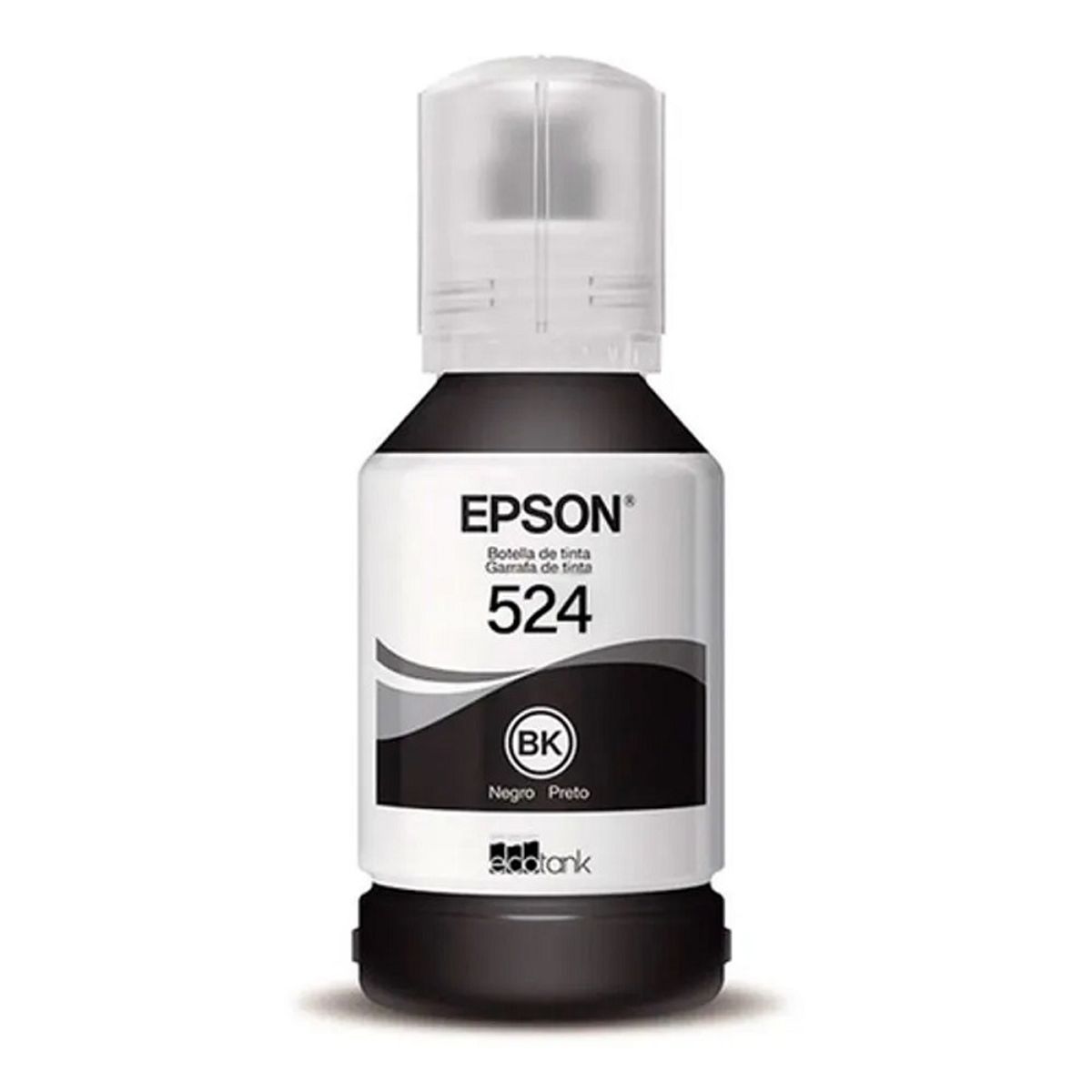 EPSON - Botella de Tinta Epson T524 30,68ml pág. 7.500 Negro T524120-AL