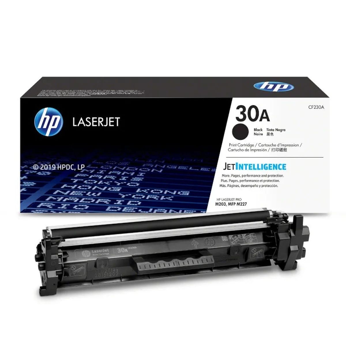 HP - Cartucho de Tóner HP 30A pág. 1.600 Black CF230A