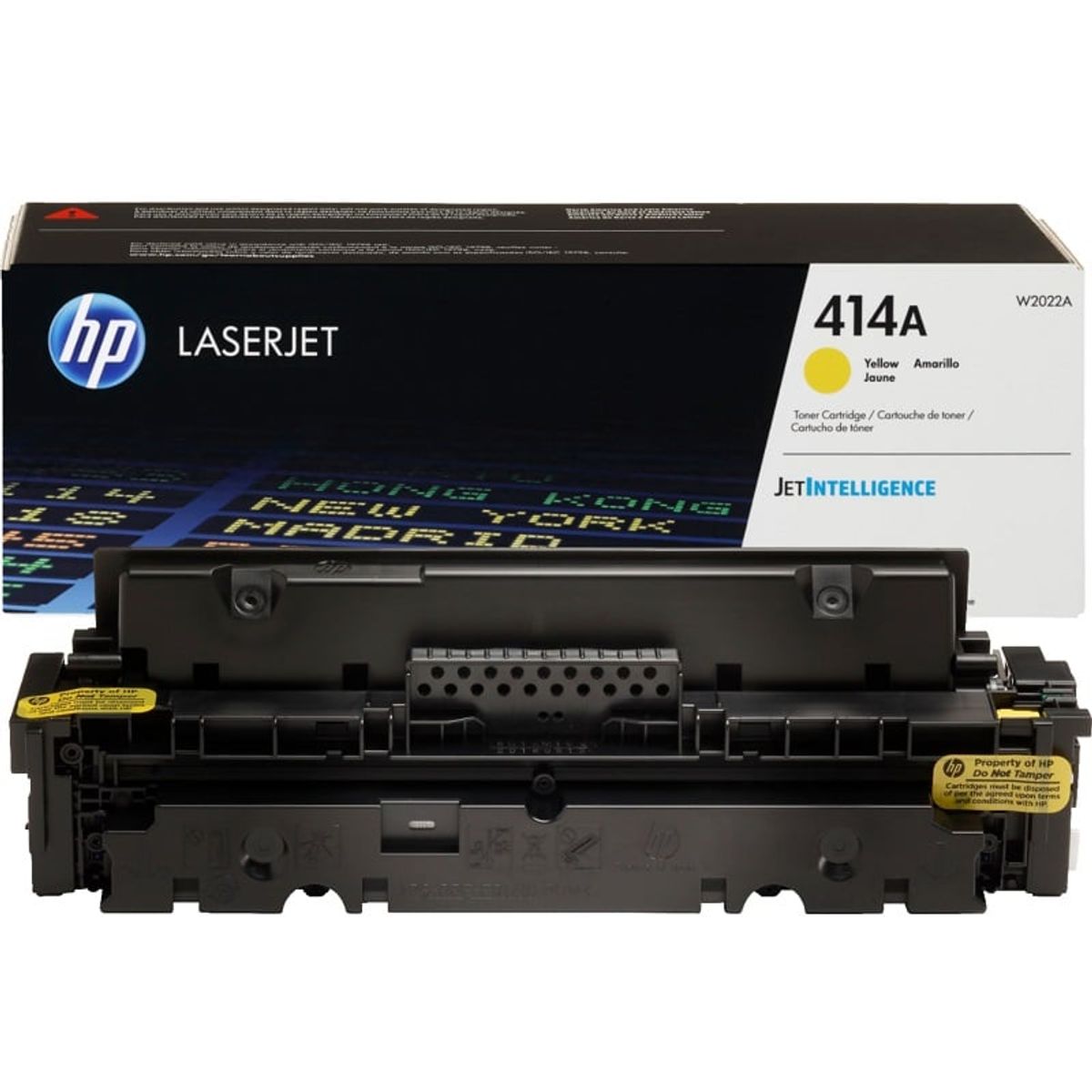 HP - Cartucho de Tóner HP 414A pág. 2.100 Amarillo W2022A