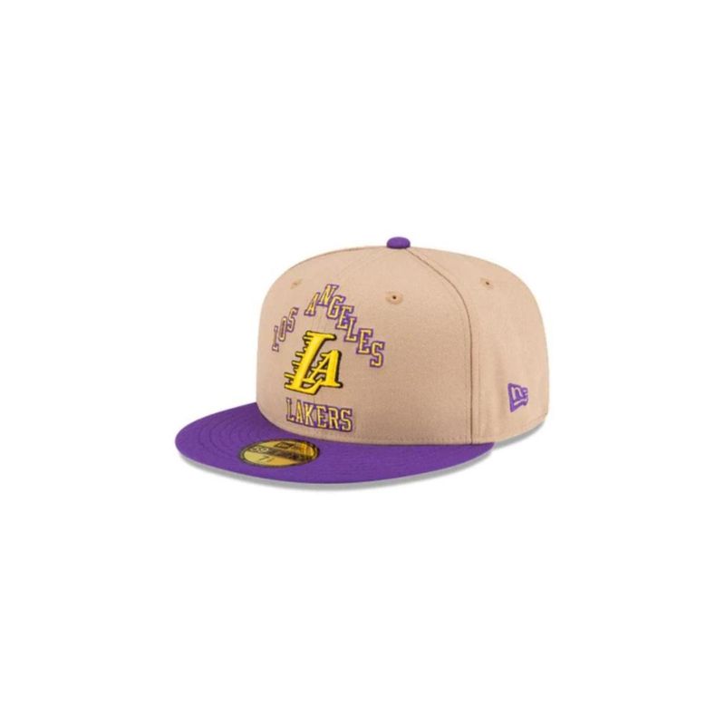 NEW ERA - Jockey Los Angeles Lakers NBA 59Fifty Purple New Era