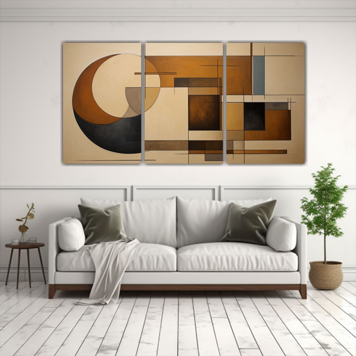 GENERICO - Pinturas Decorativas En Tonos Pop Art Y Abstracción Geomét 240x120cm