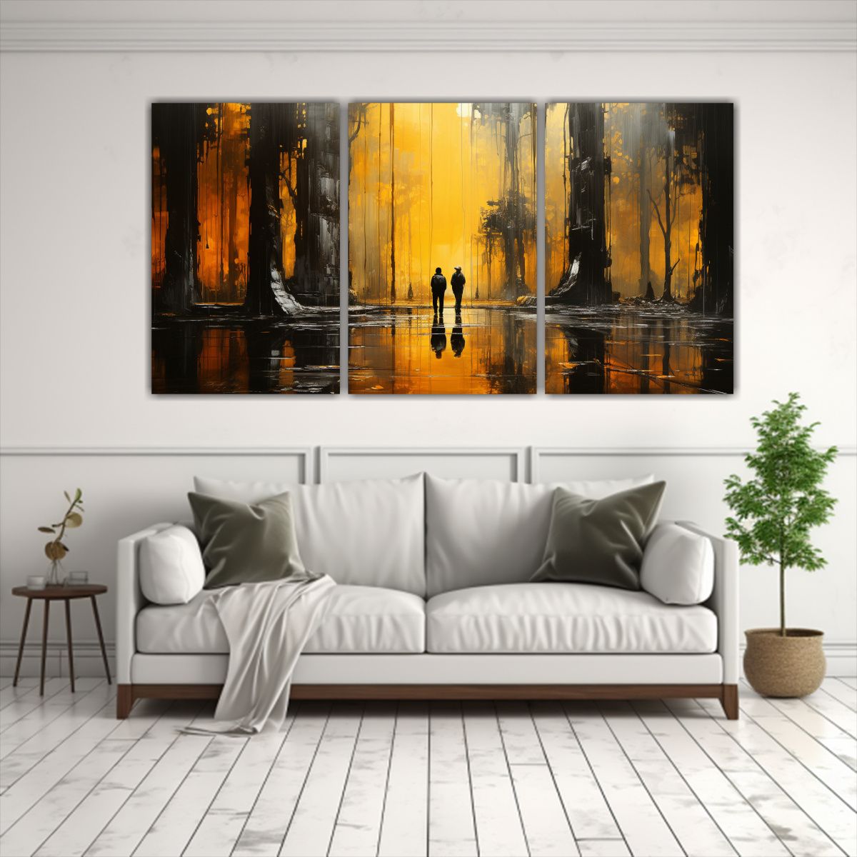 GENERICO - Pintura Conceptual Surrealista: Franklin De La Selva T Savan 240x120cm