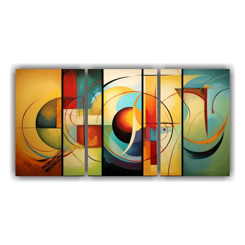 GENERICO - Cuadros Abstractos Para Decorar Con Estilo Creativo 240x120cm