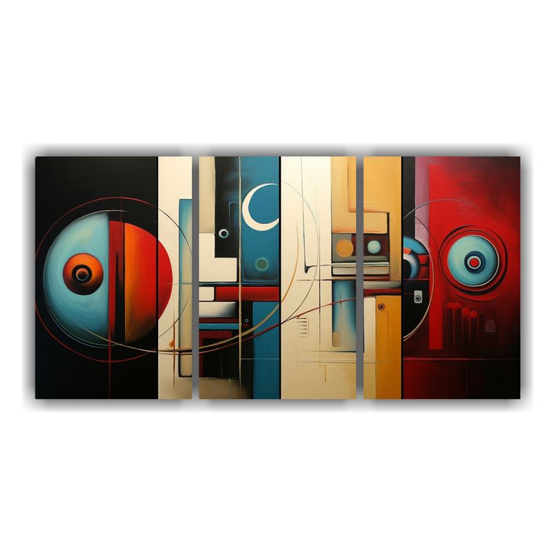 GENERICO - Cuadros Abstractos Modernos Para Dormitorios 240x120cm