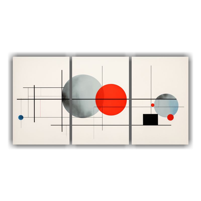 GENERICO - Cuadros Abstractos Minimalistas De Calidad 240x120cm