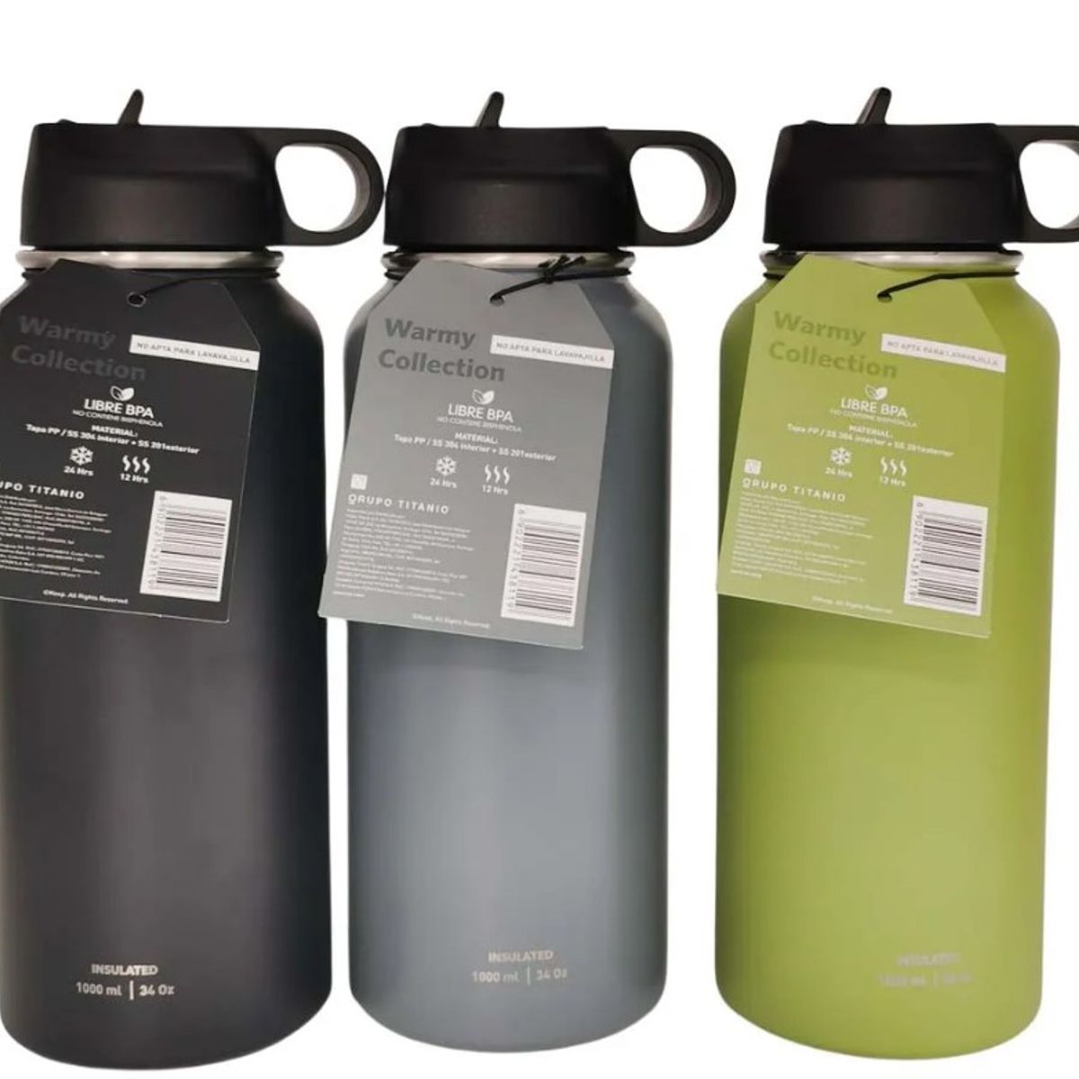 KEEP - BOTELLA INSULADA WARMY KEEP - Verde