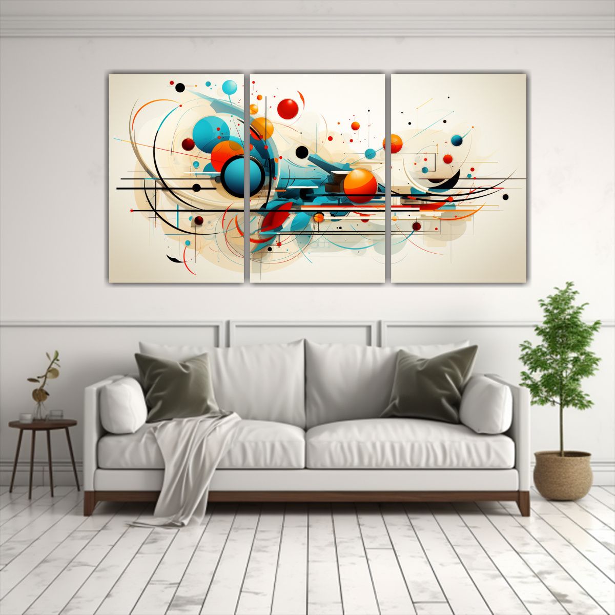 GENERICO - Composiciones Fotografía Abstracta Para Decoración 240x120cm
