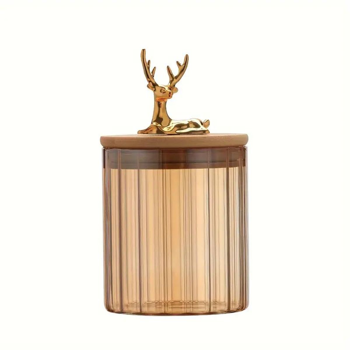 OEM - Envase Contenedor Frasco Cocina Vidrio Hermetico Ciervo