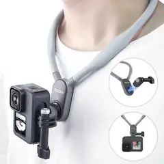 TELESIN - Soporte Cuello Magnetico para Cámaras Gopro u otras -