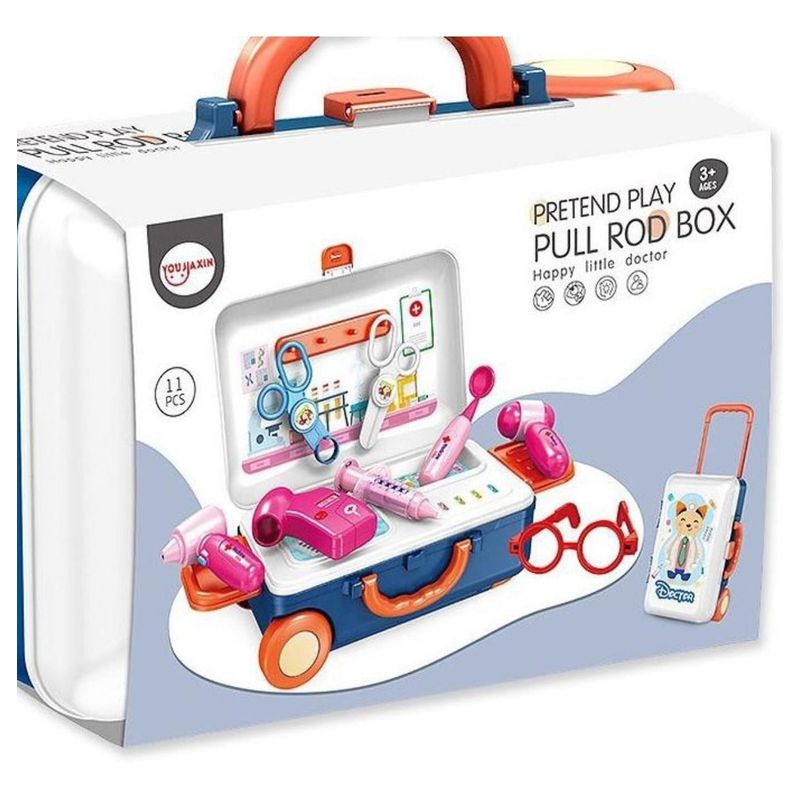 GENERICO - Set Maleta Maletin Infantil Doctora Niñas Juegos