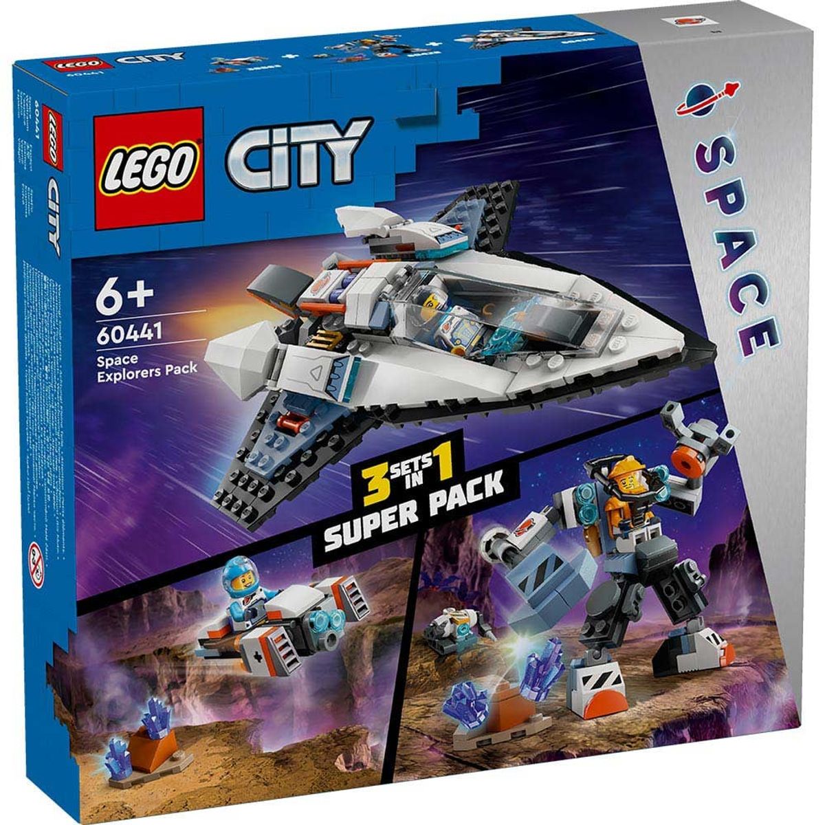 LEGO - Lego City  Pack de Exploradores del Espacio (60441)
