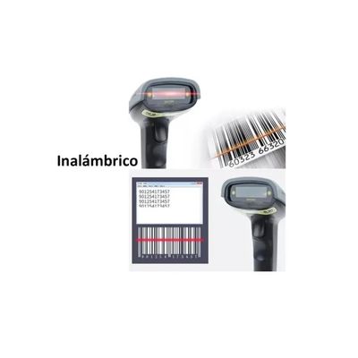 Imagen 2 del producto Lector Escáner De Código De Barras Inalámbrico 24g Pistola