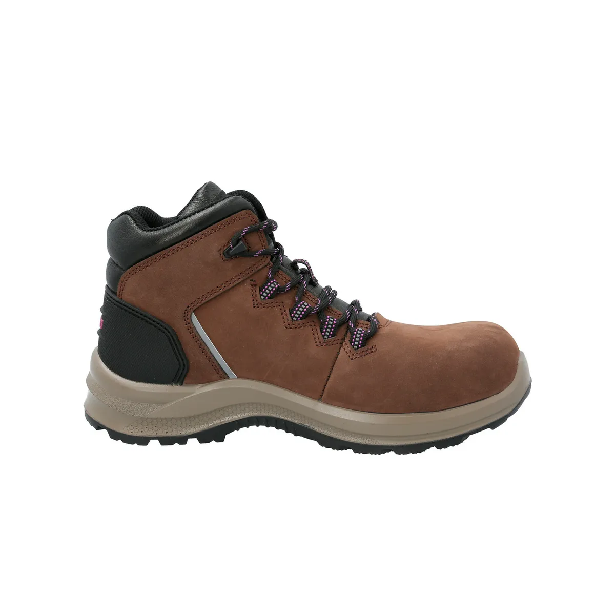 NORSEG - Zapato Seguridad Cabarita CT Café Calzado Mujer NORSEG