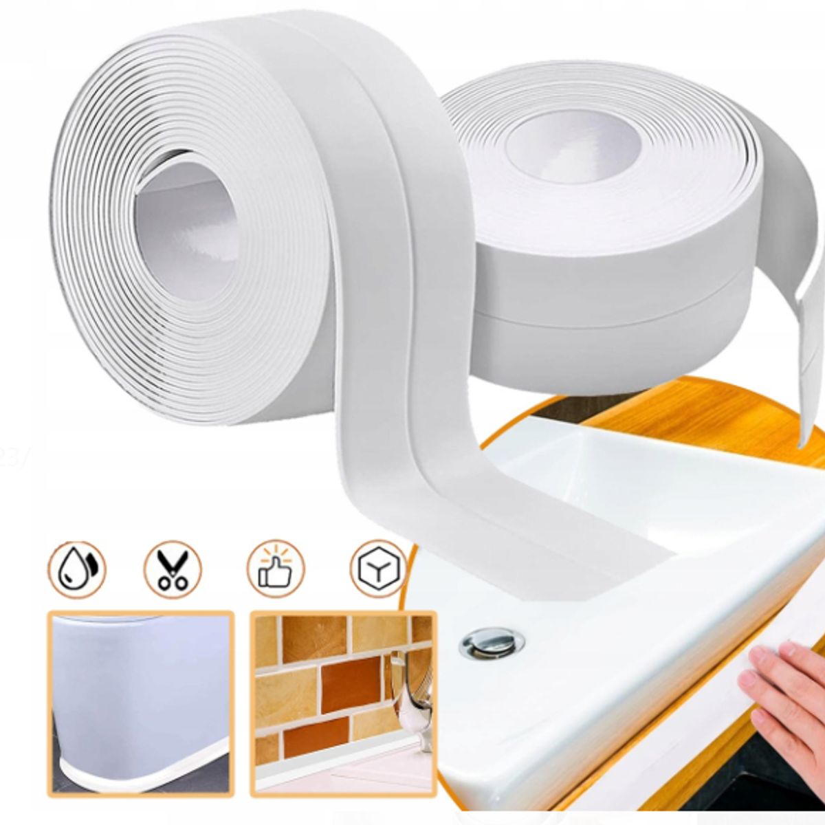 GENERICO - Cinta Adhesiva para Calafatear