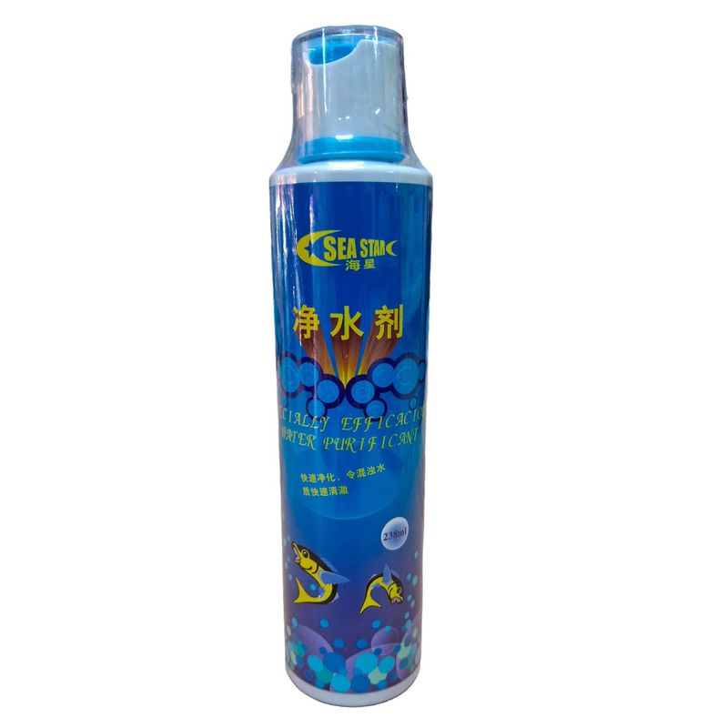 GENERICO - Acondicionador Pecera Acuario Decloracion Anticloro 238ml