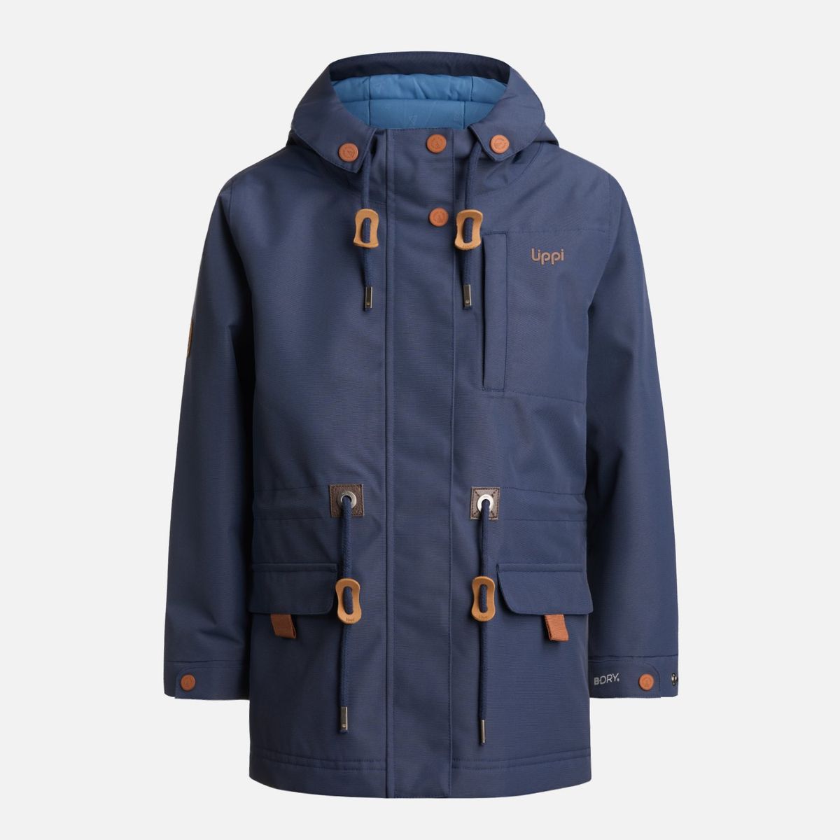 LIPPI - Chaqueta Niña Rainy B-Dry Hoody Jacket Azul Marino Lippi