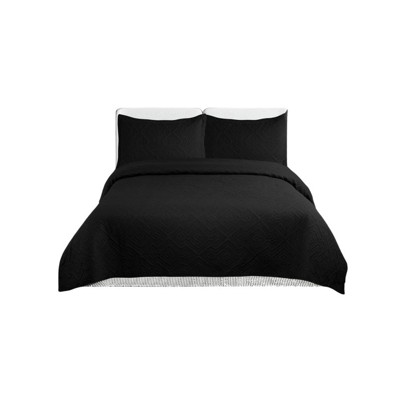 GENERICO - Cubrecama De Verano Delgado Quilt King Unicolor