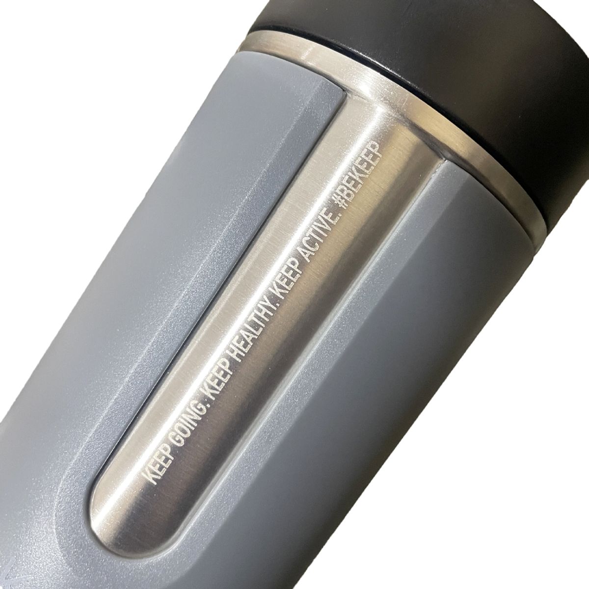 KEEP - Mug Prime Botón Térmico 400 Ml Keep Gris