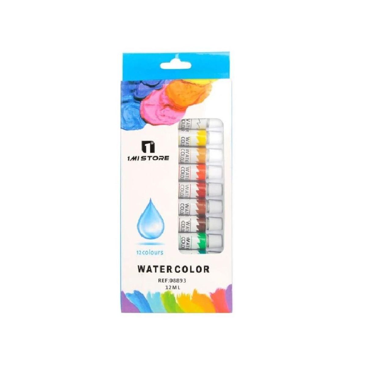ARTIDIX - Acuarela 12 colores 12 ml  Artidix PB-B1