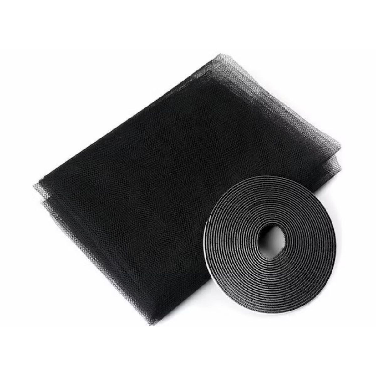 GENERICO - Malla mosquitera 1.30x1.50mt Negro Bighouse