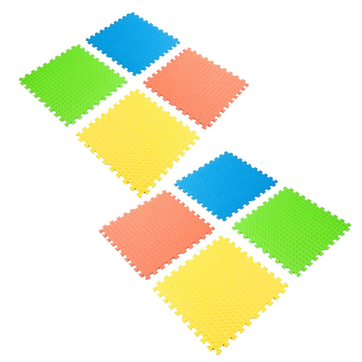 GENERICO - Pack 2 Tatami Colores de Eva Gimnasia Yoga Resistente