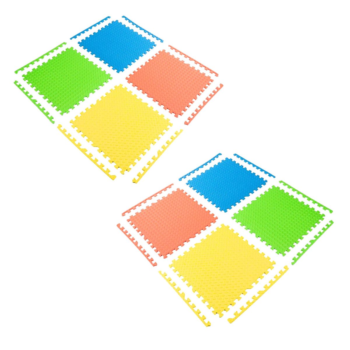 GENERICO - Pack 2 Tatami Colores de Eva Gimnasia Yoga Resistente