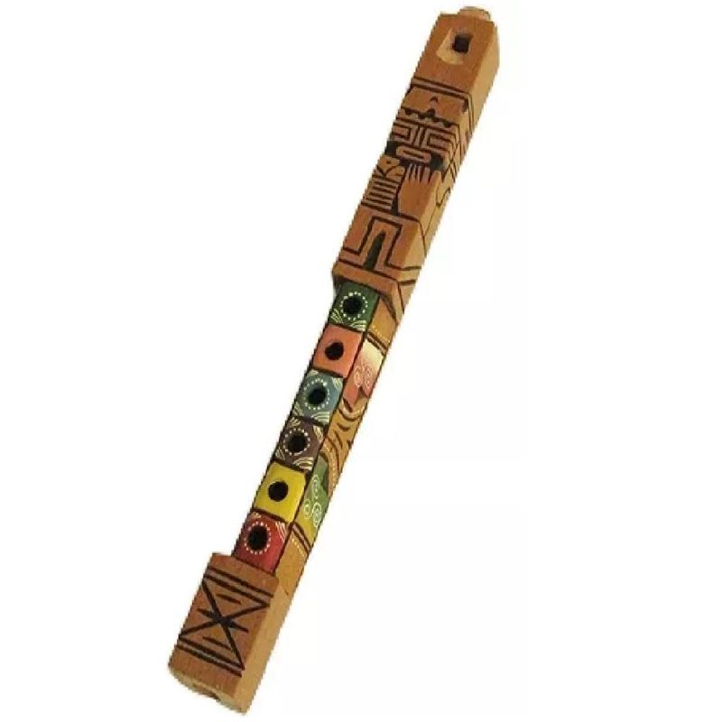 GENERICO - Tarka Andina instrumento de viento de Madera 30 cm