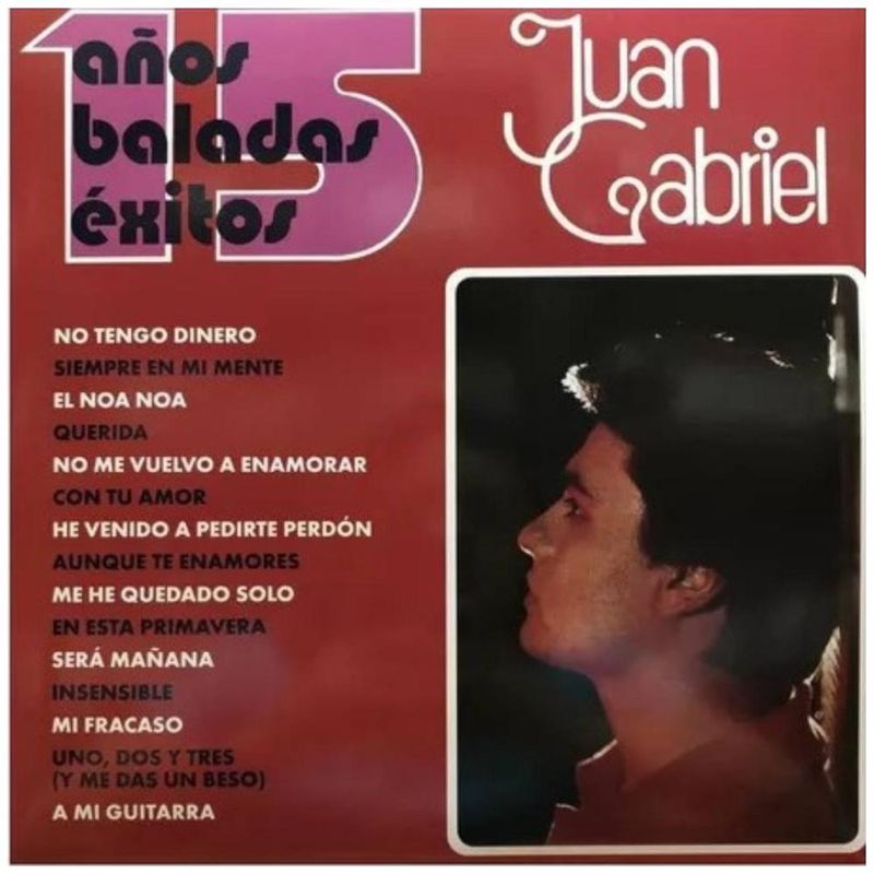 HITWAY MUSIC - JUAN GABRIEL - 15 AÑOS DE BALADAS: EXITOS (2LP) - VINILO HITWAY MUSIC
