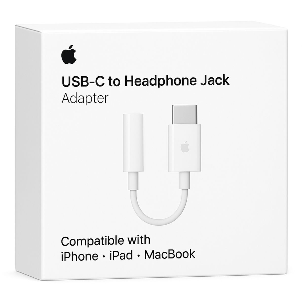 APPLE - Adaptador Apple USB-C a Jack 3.5mm Original