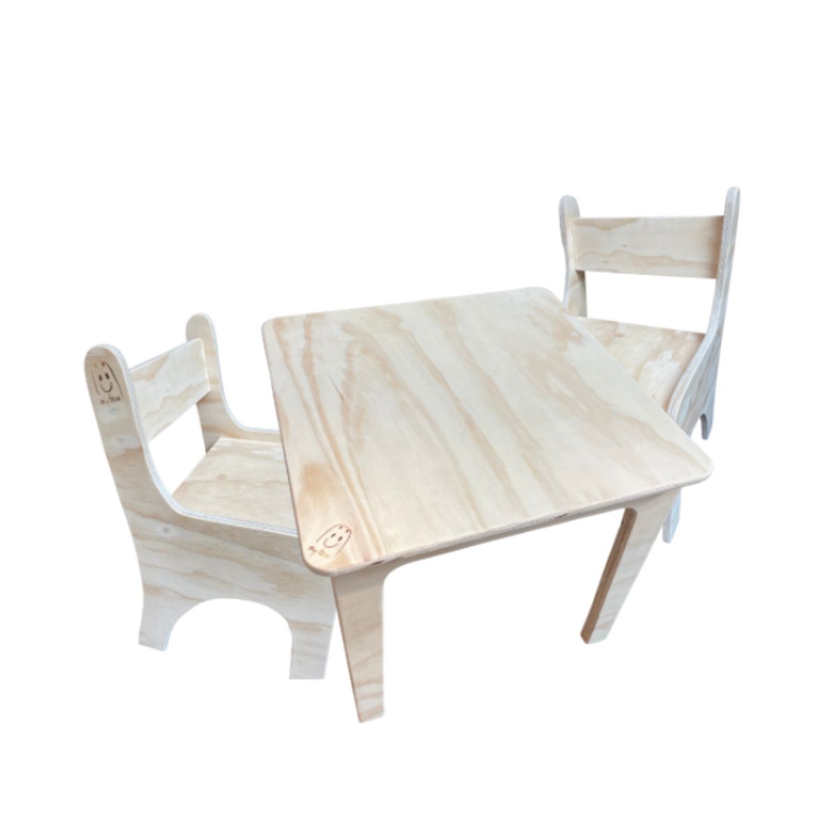 MY TORRE - Pack Mesa y 2 Sillas Montessori Mytorre - Autonomía Infantil