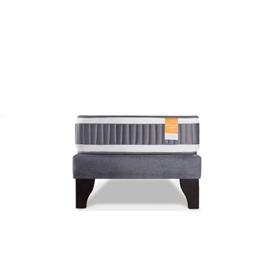 Imagen 2 del producto Cama Europea 1.5 Plazas Media River Resortes Bonnel Alta Densidad