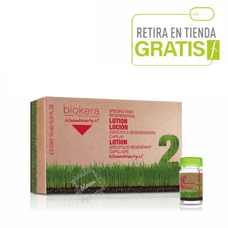 SALERM - SALERM Pack 6 Ampollas Loción regeneradora Anticaída Biokera