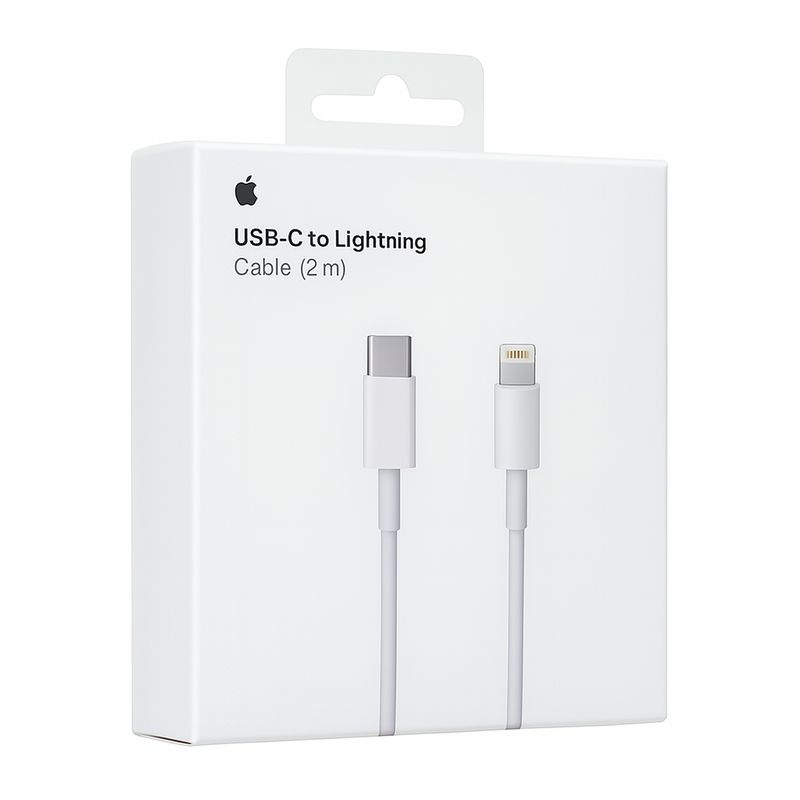 APPLE - Cable de Datos Apple USB-C a Lightning 2M - MQGH2AM Original