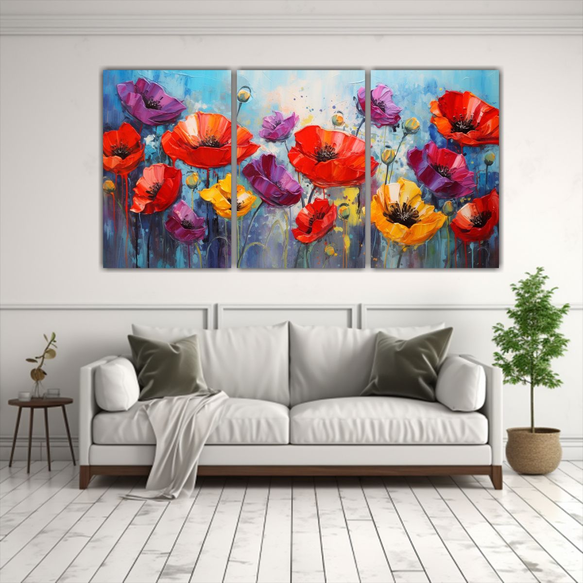 GENERICO - Cuadro De Lienzo Impreso Con Colores Vibrantes Para Decoraci 240x120cm