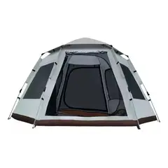 MUNDO MAGIA - Carpa Hexagonal Para 6 Personas 240x280x160 cm-