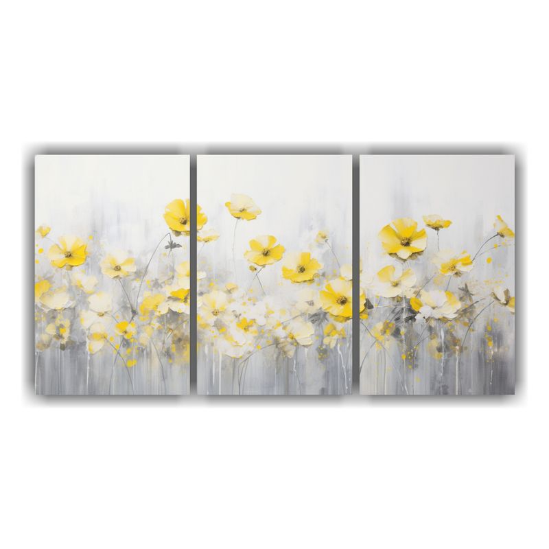 GENERICO - Pintura Acrílica Decorativa Con Salpicaduras Blancas 240x120cm