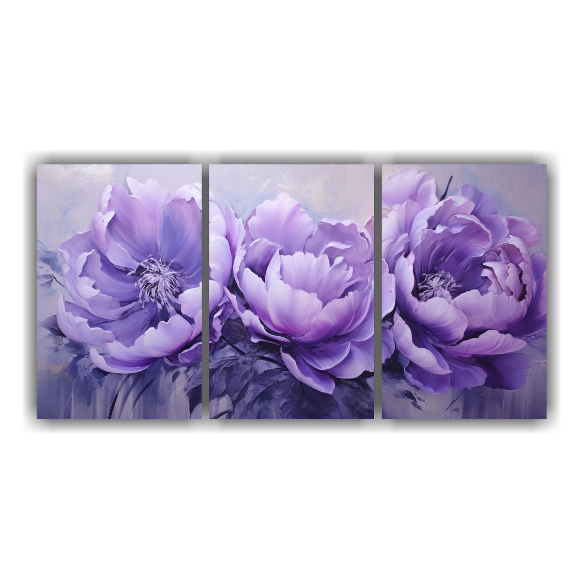 GENERICO - Set 3 Lienzos Acuarela Sensibilidad Artística A Pintura En  240x120cm