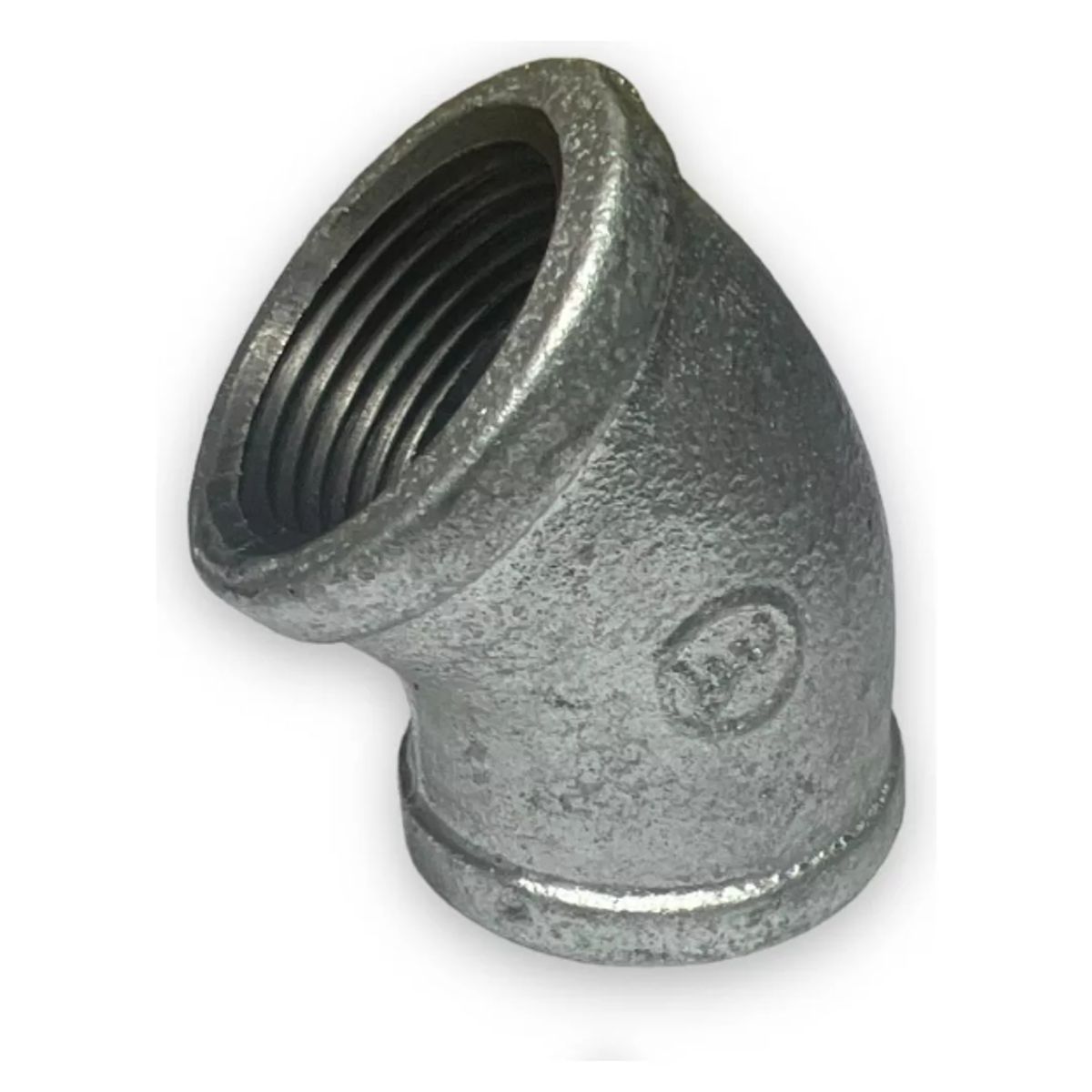 GENERICO - Codo Galvanizado 3/4 Pulgada 45 Grados
