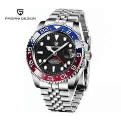 PAGANI - Reloj Hombre SUBMARINER GMT PEPSI Automático Zafiro